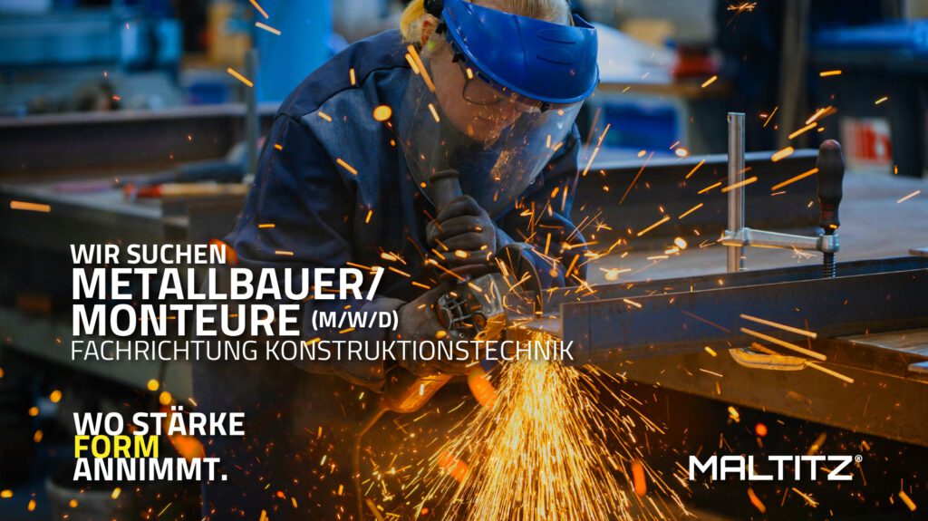 Wir suchen Metallbauer/Monteure (m/w/d) in der Fachrichtung Konstruktionstechnik